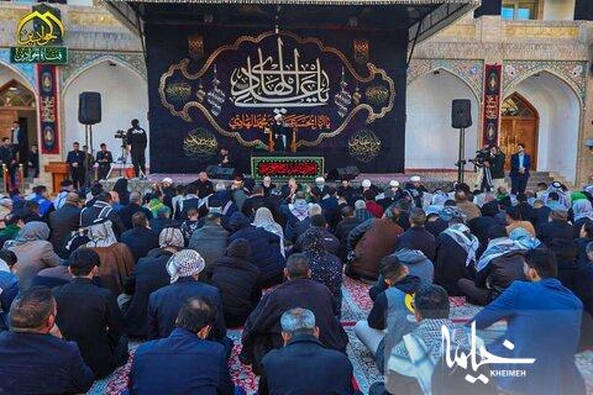 سوگواری شهادت امام هادی (ع) در عتبه کاظمیه انجام شد