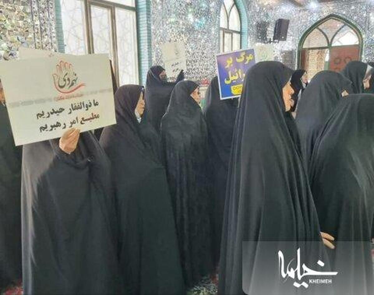 گرامیداشت حماسه نهم دی در خنداب برگزار شد