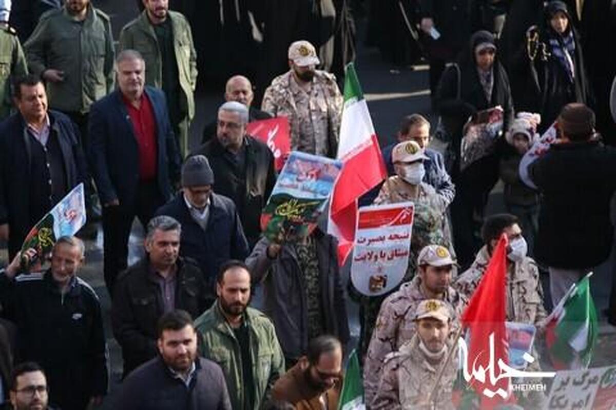 راهپیمایی حماسه ۹ دی در کرج برگزارشد