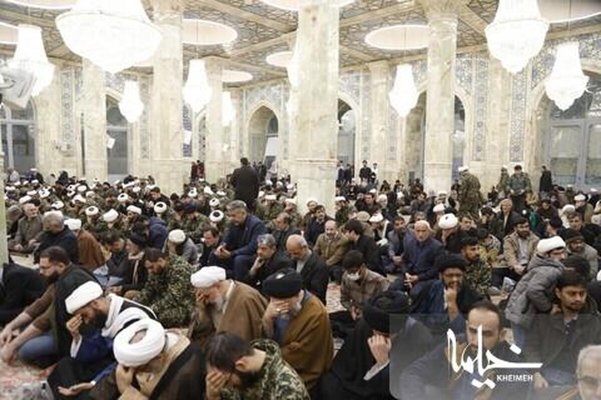 مراسم بزرگداشت مرحوم آیت‌الله عبدالنبی نمازی در مسجد اعظم قم انجام شد