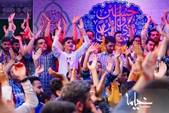 جشن اعیاد شعبانیه هیئت فدائیان حسین(ع) در اصفهان انجام شد