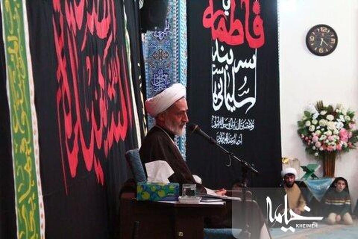 مراسم عزاداری ایام فاطمیه در مسجد بقیة الله ارومیه برگزار گردید