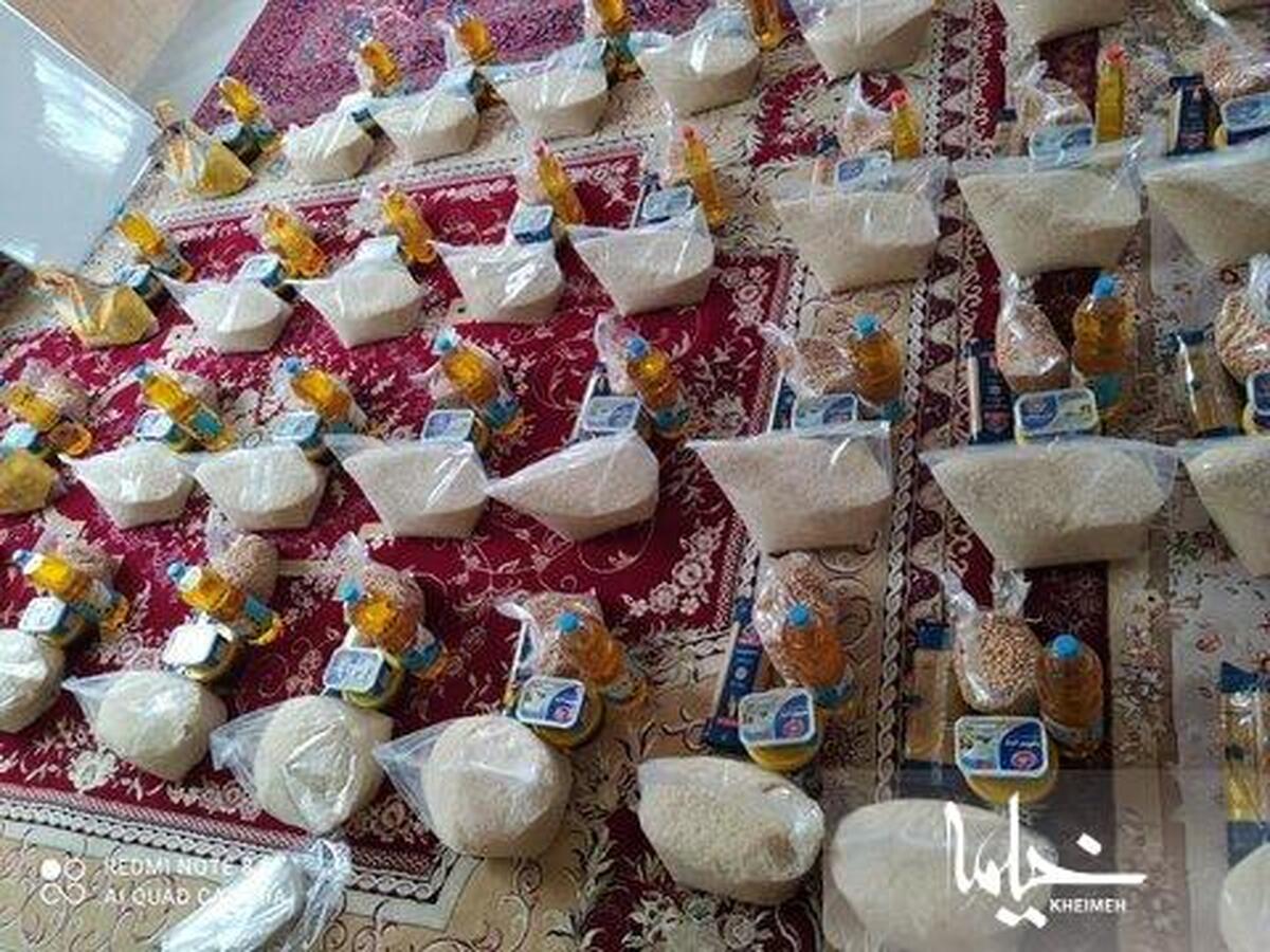 تهیه وتوزیع سبد کالا به مناسبت آغاز سال نو و ماه مبارک رمضان انجام شد