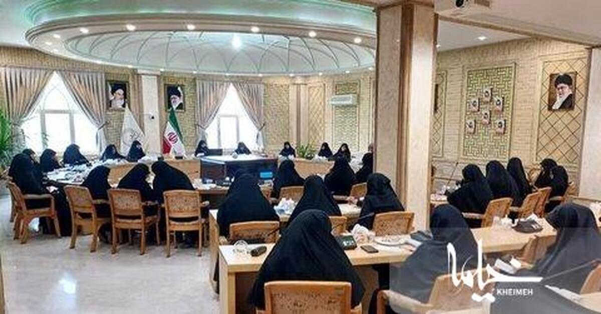 طرح استقرار میزهای خدمت دبیرخانه گرامیداشت چهلمین سال تأسیس جامعةالزهرا(س)