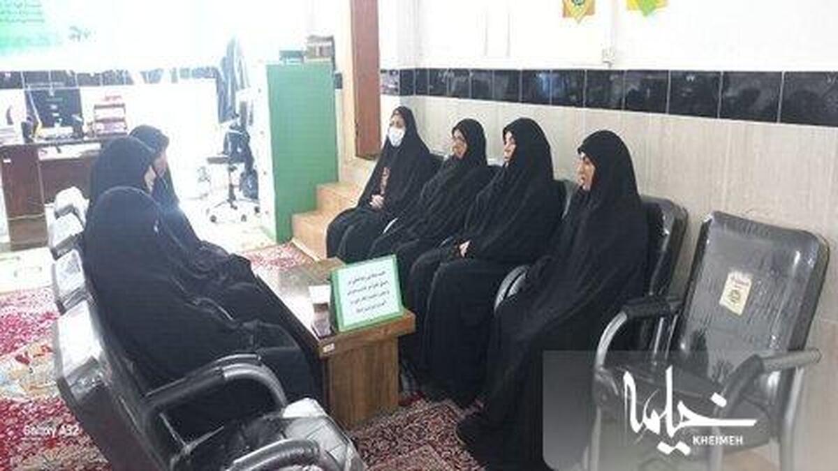 نشست ستاد پذیرش مدرسه علمیه خواهران نمین برگزار شد