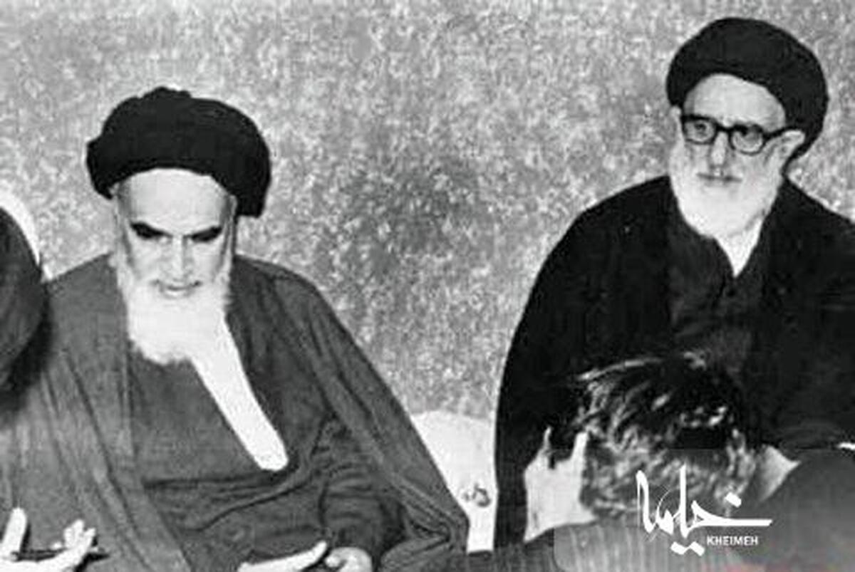 تواضع آیت‎ الله طالقانی در مقابل بنیانگذار جمهوری اسلامی ایران