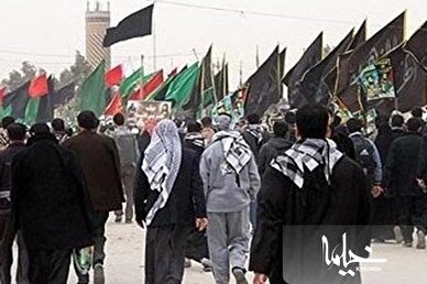 بازگشت ۴۰۰ طلبه و استاد جامعه الزهرا(س) از کربلا