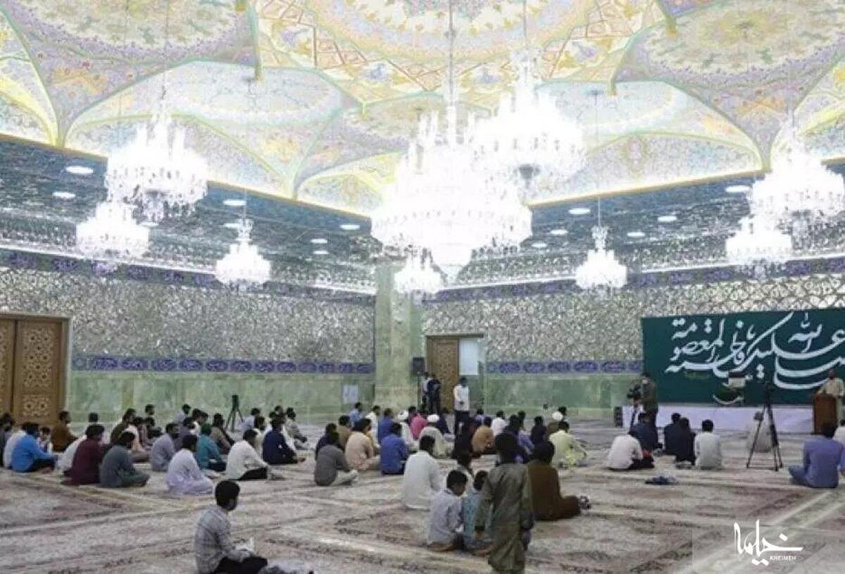 جشن میلاد حضرت علی اکبر(ع) در حرم حضرت معصومه(س) به زبان اردو