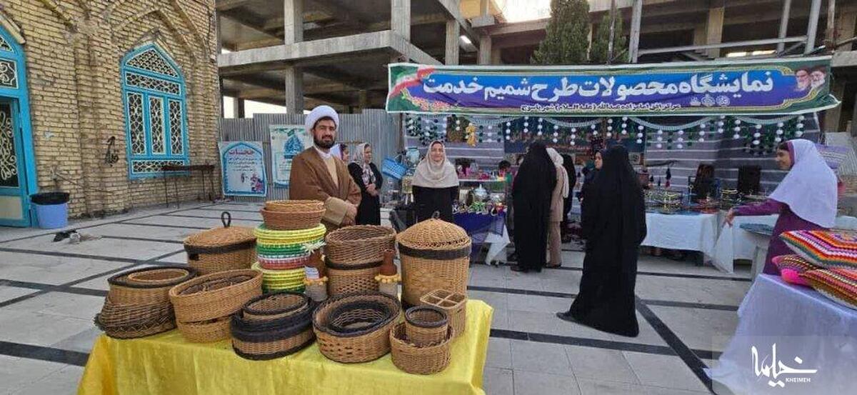 نمایشگاه عیدانه و کارگاه صنایع‌دستی در بقاع متبرکه کهگیلویه و بویراحمد برپا شد