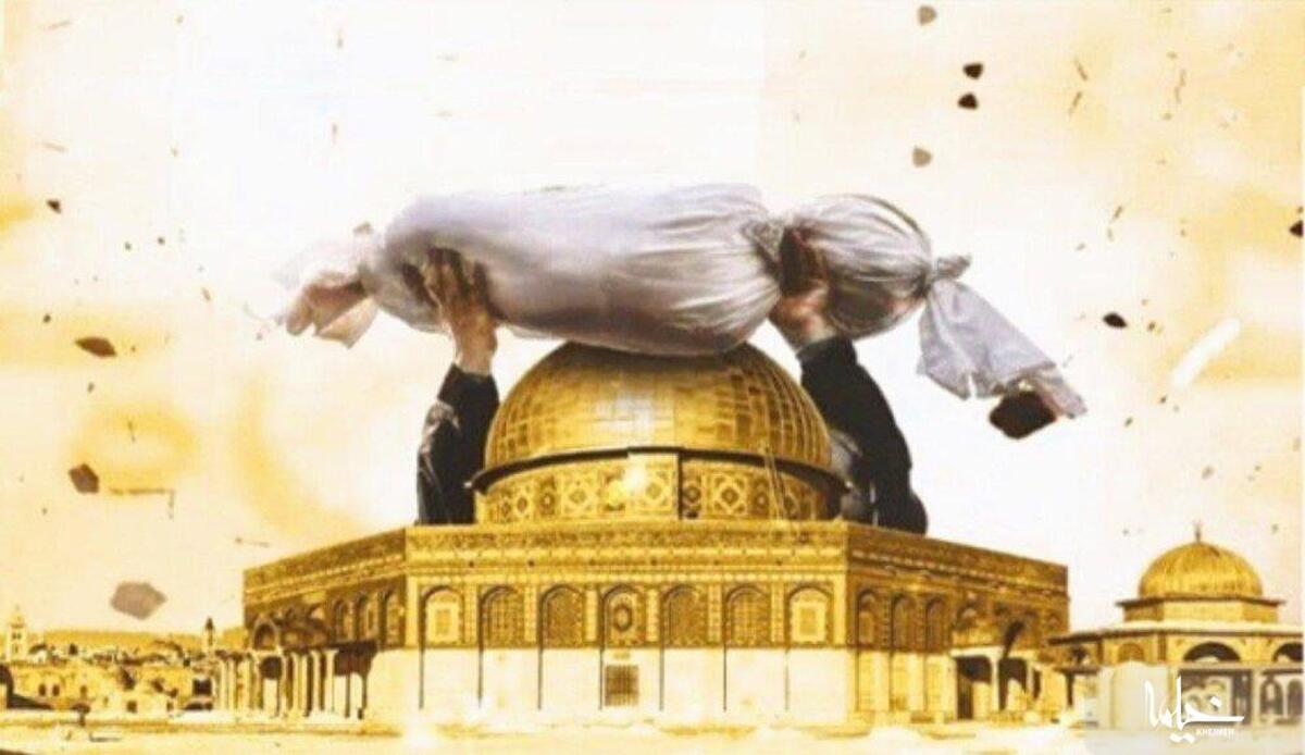 ندای «هل من ناصر» امام از قلب غزه و قدس