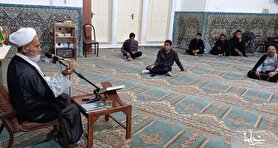 آیین ایام سوگواری امام حسین(ع) در مدرسه علمیه امام خمینی کاشان برگزار شد
