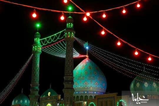 آستان مقدس مسجد جمکران میزبان جشن‌های میلاد امام هادی(ع) و غدیر